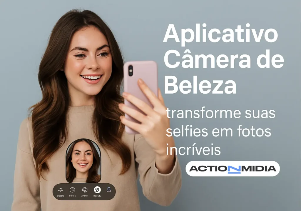 Aplicativo Câmera de Beleza: Transforme suas selfies - Action Midia
