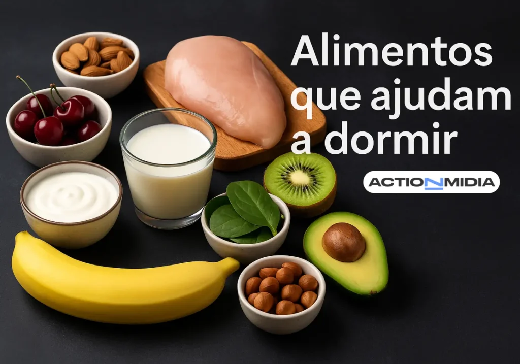 Alimentos que ajudam a dormir e reduzir a insônia naturalmente - Action Midia