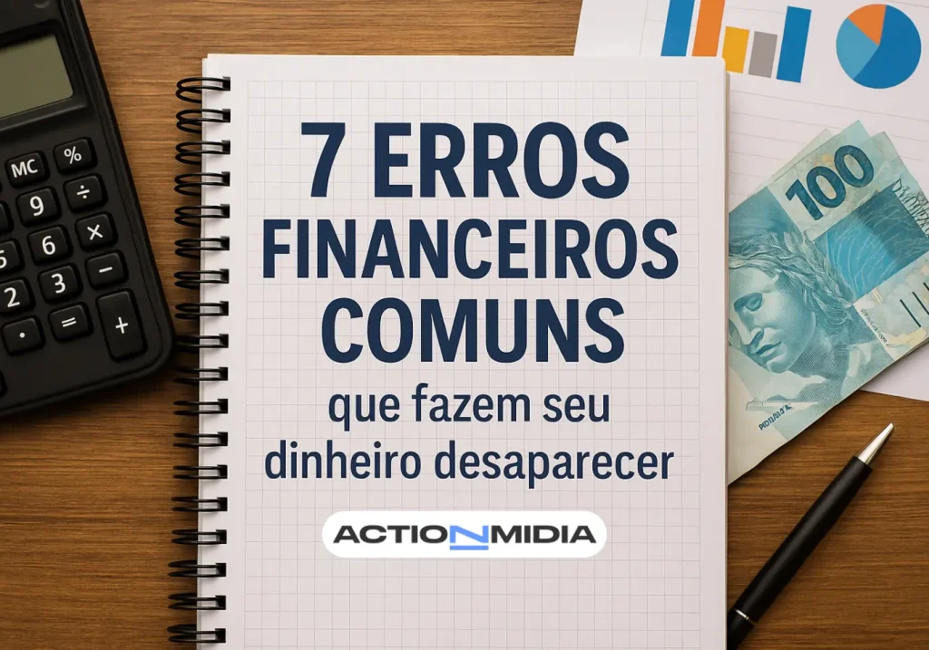 7 erros financeiros comuns que fazem seu dinheiro desaparecer - Action Midia