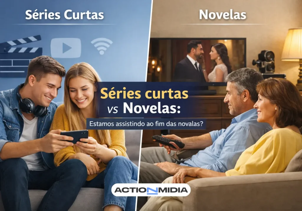 Séries curtas vs novelas: estamos assistindo ao fim das novelas? - Action Midia